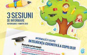 Sesiune de informare despre inteligenta cognitiva a copilului tau