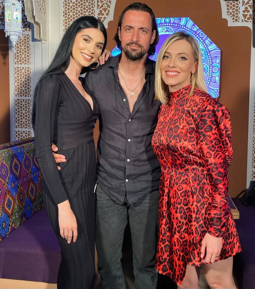 Denis Stefan cu sotia si Andreea Ibacka