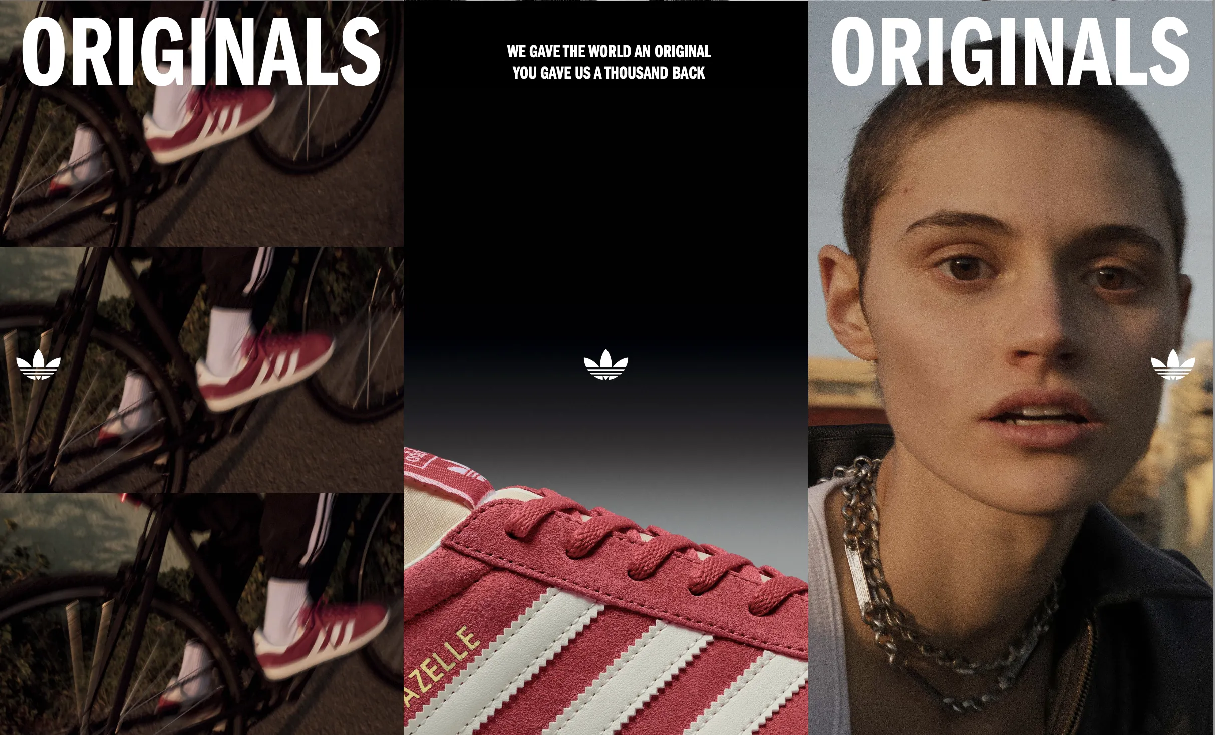 “We Gave the World an Original. You Gave Us a Thousand Back.” noua campanie adidas Originals