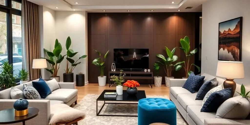 Top 5 obiecte decorative ce schimbă instantaneu atmosfera camerei de zi