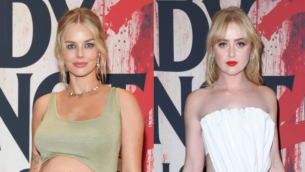 Samara Weaving si-a etalat sarcina la premiera Ready or Not 2 ce au purtat vedetele