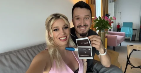 Anisia Gafton a anunțat că e însărcinată Eu am devenit un ou Kinder