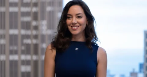 Actrița Aubrey Plaza anunță la 41 de ani că este însărcinată pentru prima dată