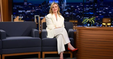 Cameron Diaz a purtat la TV pantofi de 590 de dolari care au atras toate privirile