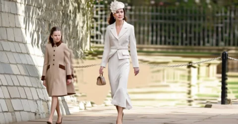Kate Middleton poartă pantofi Ralph Lauren de 750 de dolari la slujba de Paște