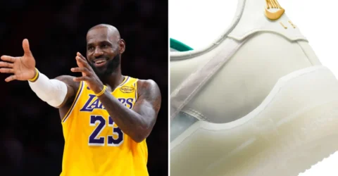 LeBron James lansează noii Nike Air Force 1 Beijing care costă 220 de dolari