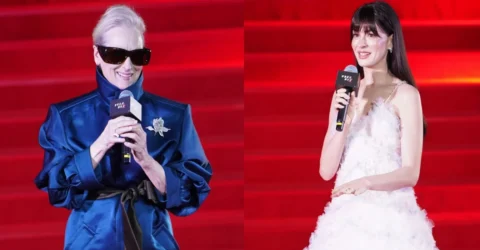 Anne Hathaway si Meryl Streep duc moda la alt nivel la premiera din Shanghai