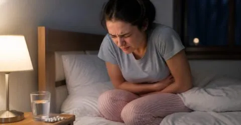 A crezut că este doar stres, dar durerea nu o lăsa să mănânce. Ce diagnostic primesc greu multe femei tinere