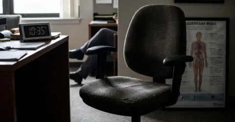Peste 30 de minute de stat jos la rând cresc riscul legat de cancer. Ce pauze scurte te ajută