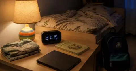 Programul de somn al copilului se poate regla în 10 zile. Ce greșeli cu lumina și ecranele îi dau planul peste cap